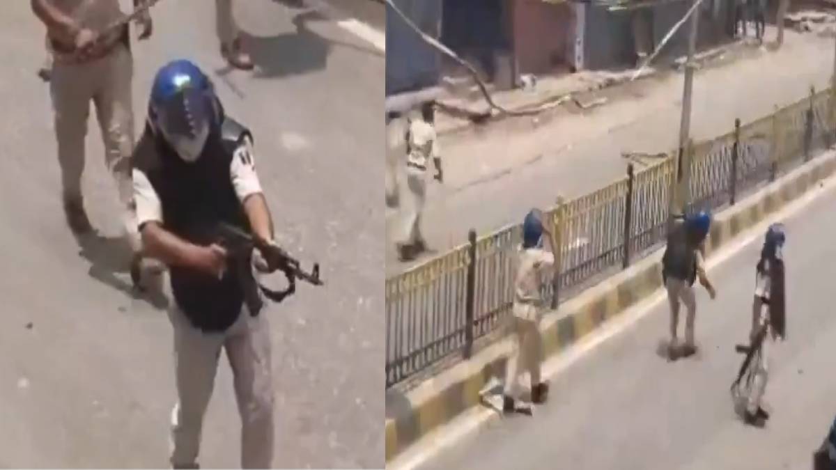 Bihar Police Suspend Constable After Viral Video Shows AK-47 Firing During Siwan Student Protest
