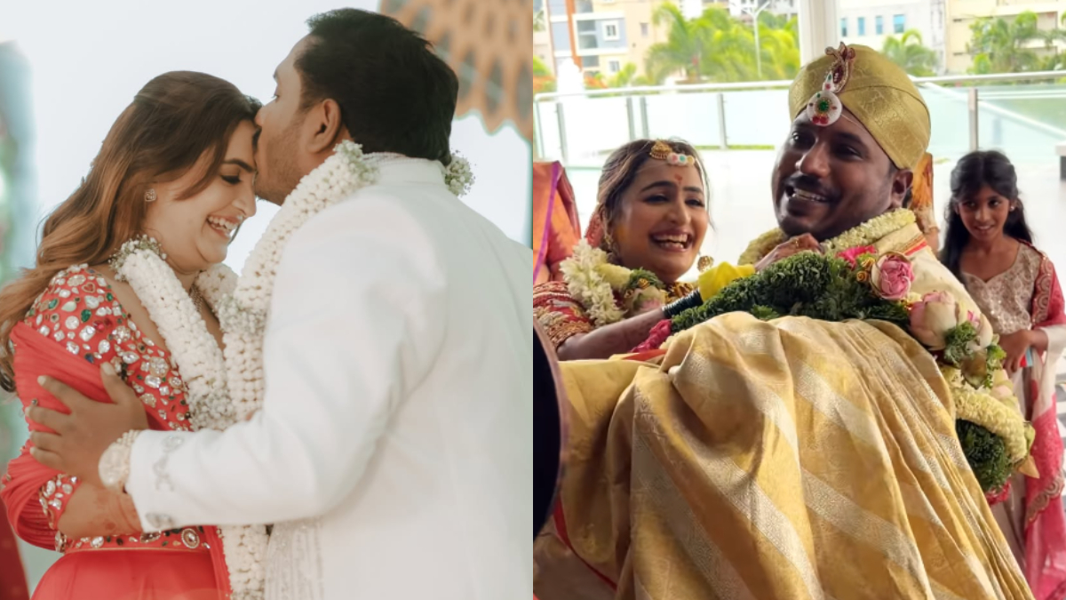 ಹಾಲ್ ಬಾಡಿಗೆನೇ ₹24 ಲಕ್ಷ? ಒಟ್ಟು ವೆಚ್ಚ ಕೋಟಿ -  ‘ಗಿಚ್ಚಿ ಗಿಲಿಗಿಲಿ’ ಪ್ರಶಾಂತ್ ಕಲಾವಿದ-ಕೃತಿ ಗೌಡ ಅದ್ಧೂರಿ ಕಲ್ಯಾಣ!!