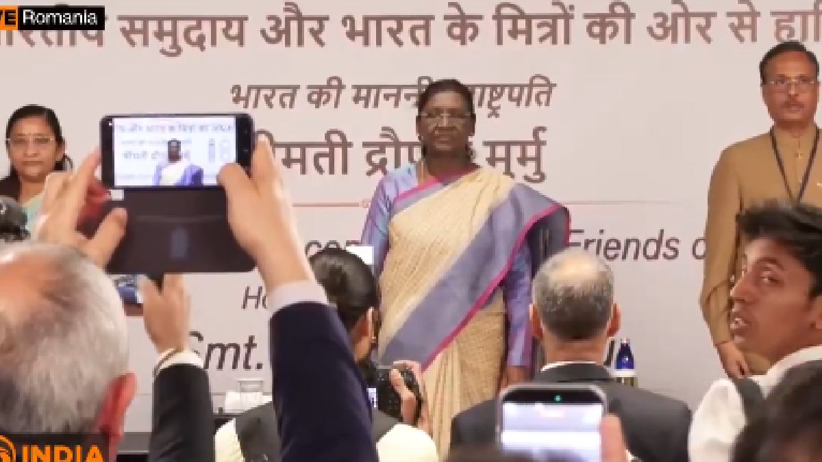 President Droupadi Murmu Hails Indian Diaspora in Romania as Key to Stronger Bilateral Relations