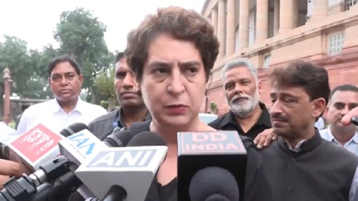 Parliament Row Deepens as Priyanka Gandhi Accuses Government of Silencing Opposition