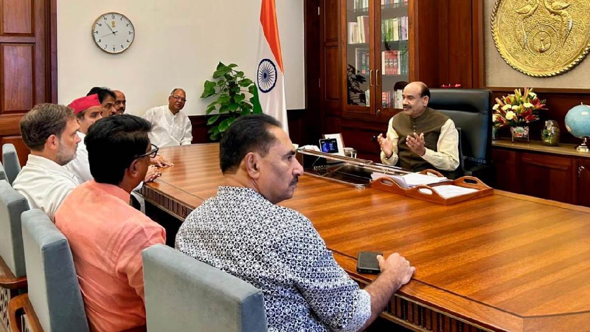 Rahul Gandhi Meets Lok Sabha Speaker, Demands Debate on Student Protest and Exam Crisis