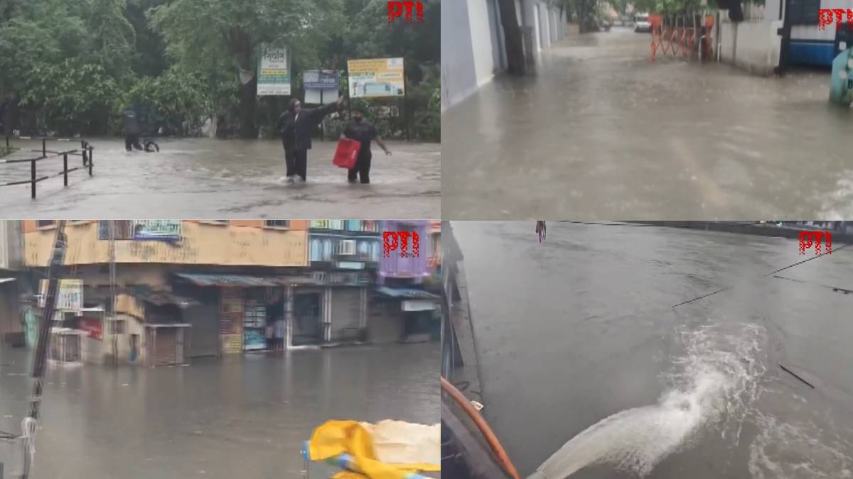 Heavy Rain Batters Surat, Widespread Waterlogging Prompts Evacuations