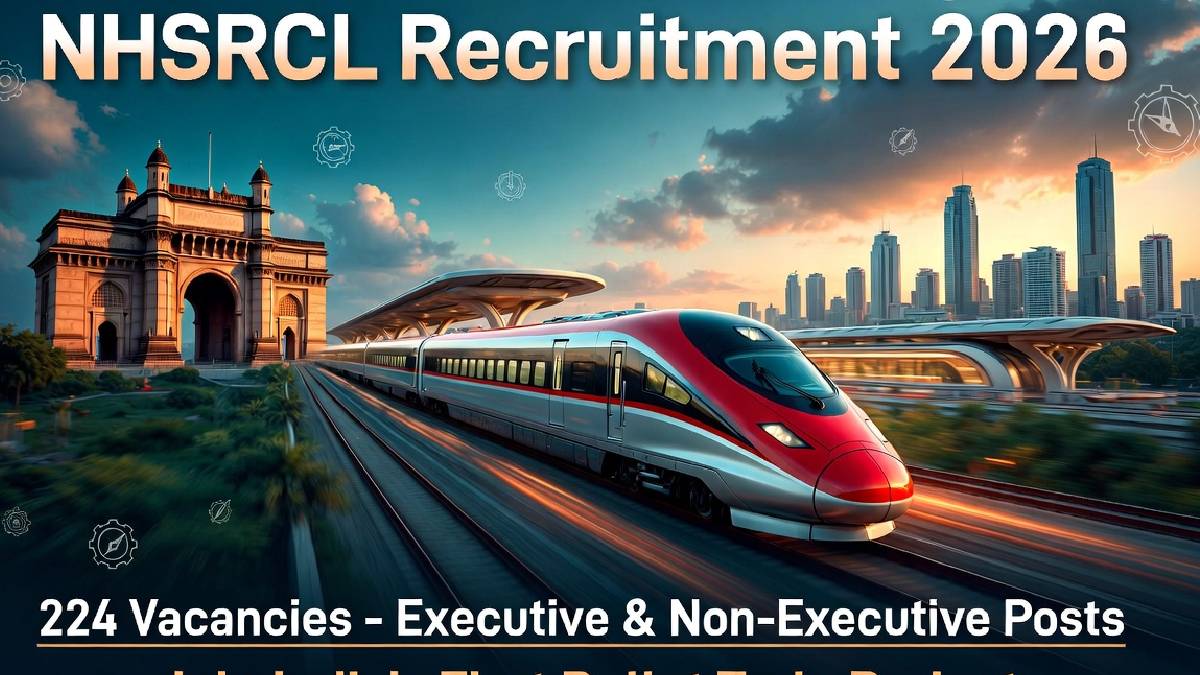 NHSRCL ನೇಮಕಾತಿ 2026 - ಬುಲೆಟ್ ಟ್ರೈನ್ ಯೋಜನೆಯಲ್ಲಿ 224 ಹುದ್ದೆಗಳ ಭರ್ಜರಿ ಅವಕಾಶ!!