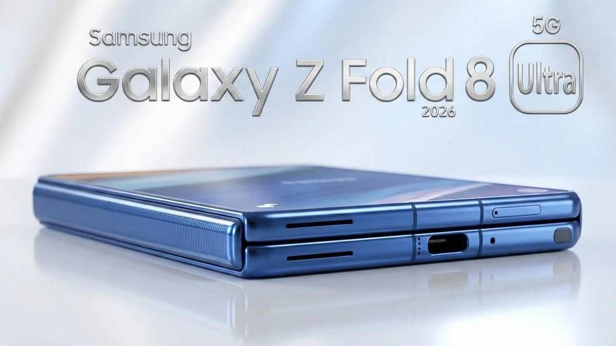 Samsung Galaxy Z Fold 8 Ultra folded showing slim premium design | Photo Credit: https://www.instagram.com