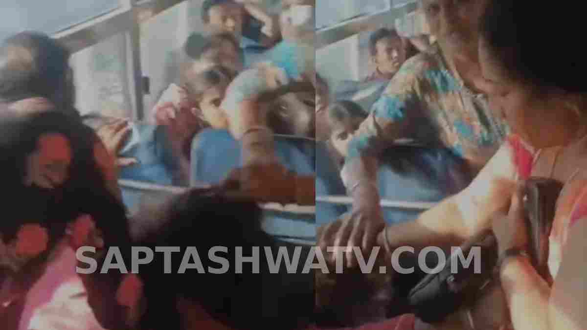ಉಚಿತ ಪ್ರಯಾಣದ ಹೆಸರಲ್ಲಿ ಅತಿರೇಕ- KSRTC ಬಸ್ಸಿನಲ್ಲಿ ಆಸನಕ್ಕಾಗಿ ರಣರಂಗ ಸೃಷ್ಟಿಸಿದ ಮಹಿಳೆಯರು!!