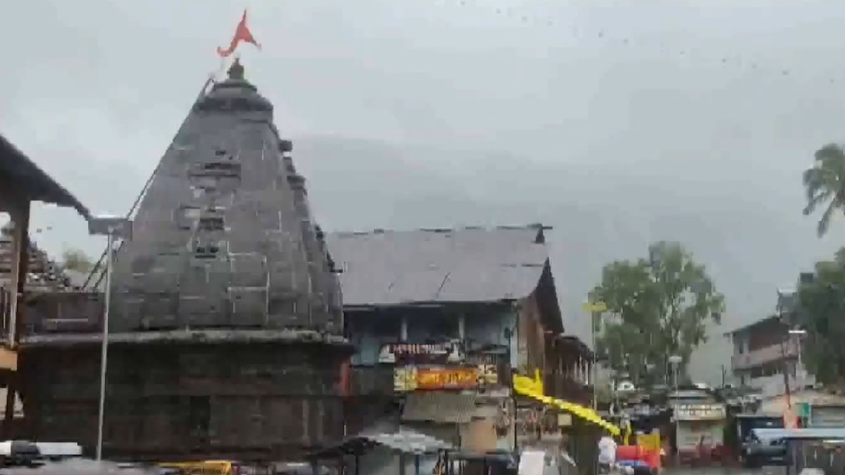 Trimbakeshwar Temple Closed, Schools Shut | Maharashtra Rain Alert 2026 | Photo Credit: https://x.com/ANI