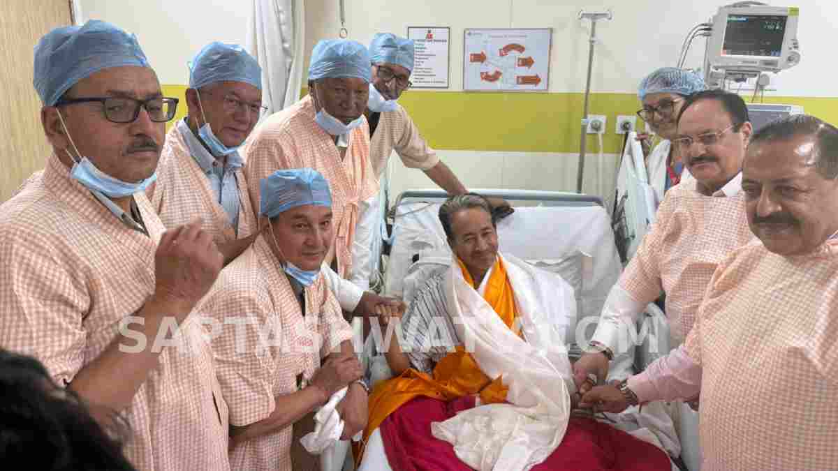 ಮಧ್ಯರಾತ್ರಿಯಲ್ಲಿ ಉಪವಾಸ ಸತ್ಯಾಗ್ರಹ ಕೊನೆಗೊಳಿಸಿದ ಸೋನಮ್ ವಾಂಗ್ಚುಕ್- ಕೇಂದ್ರದ ಮಾತುಕತೆ ಯಶಸ್ವಿ!!