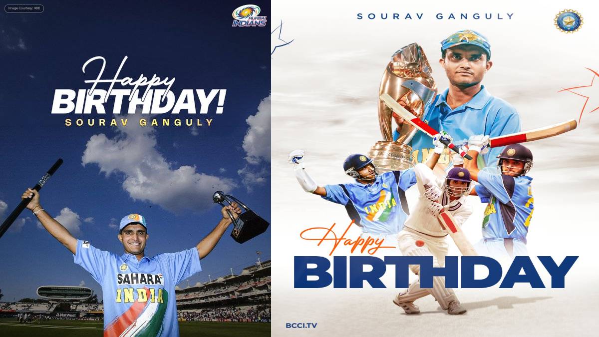 Sourav Ganguly Birthday: Celebrating Dada's Cricket Legacy and Leadership