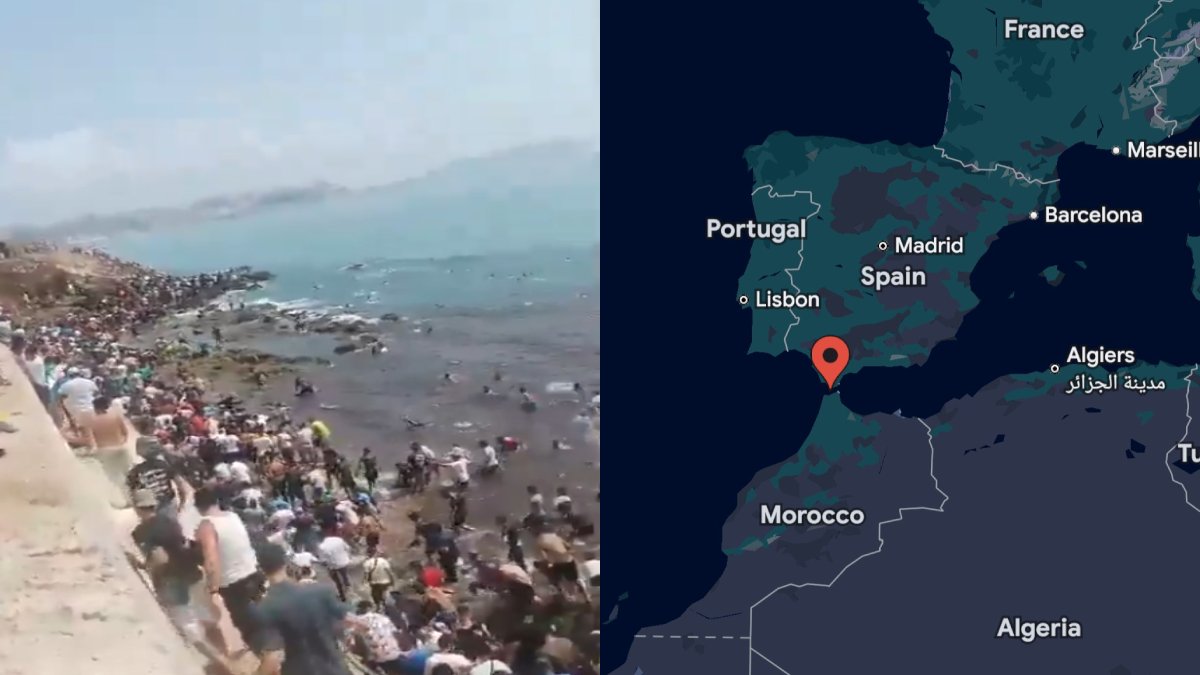 Spain-Morocco Border Crisis | Photo Credit: https://x.com/Predictivemoney