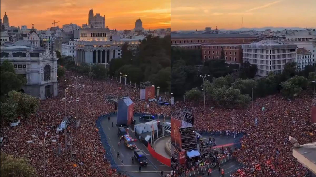Spain World Cup Champions Receive Heroic Welcome | Photo Credit: x.com/UltraAttackive