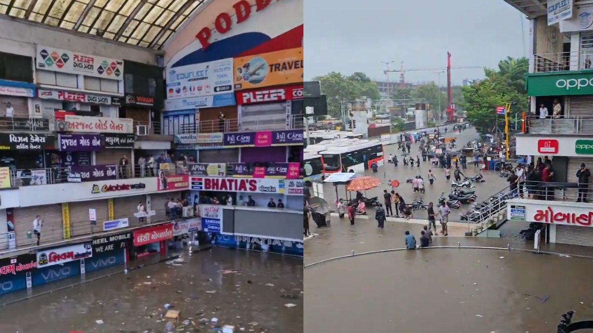 Surat Rain Floods Poddar Arcade: Traders Allege ₹150 Crore Loss, Blame Metro Work for Drainage Failure