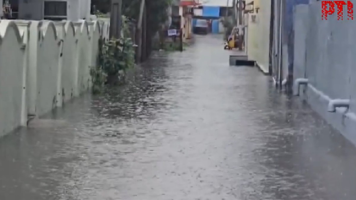 Jagtial Drenched by Heavy Rain: Waterlogged Roads, Traffic Chaos as Monsoon Intensifies in Telangana