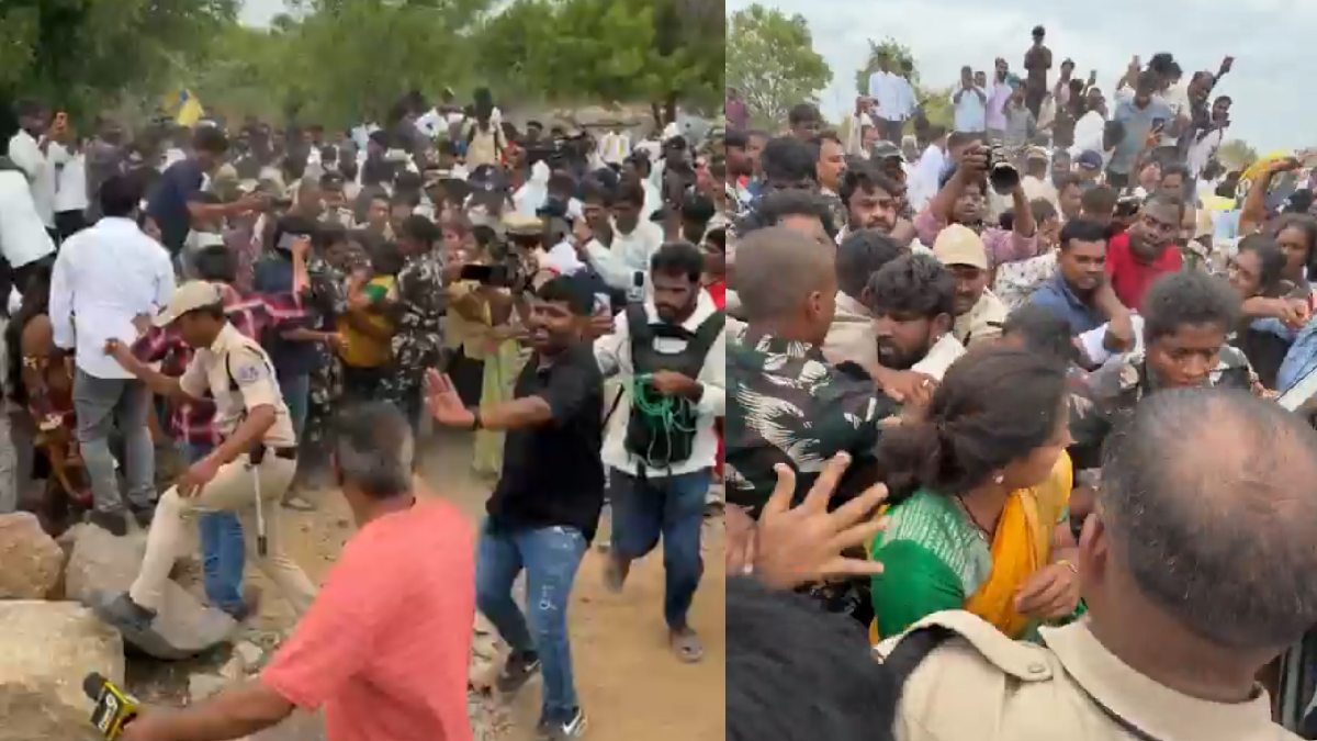 K Kavitha Arrested During Land Rights Protest in Telangana; Targets Revanth Reddy Government