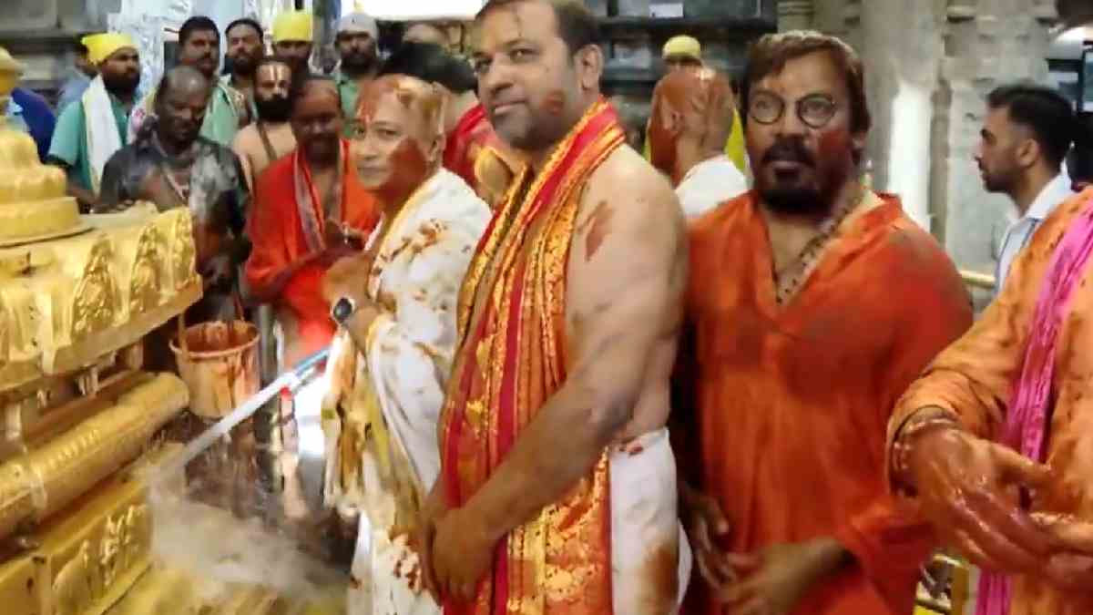 Koil Alwar Tirumanjanam Performed at Tirumala Temple Ahead of Annual Brahmotsavam