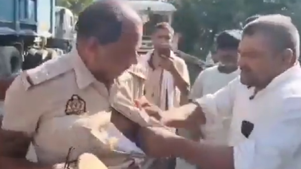 Truck Driver Chases Down Cop, Recovers Stolen ₹20,000 After 13-km Pursuit | Photo Credit: https://x.com/Benarasiyaa