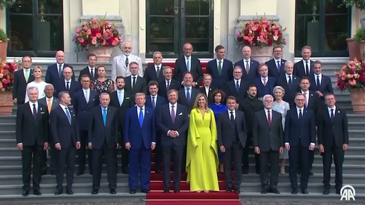 Trump arrives at NATO summit after Erdogan's invitation. | Photo Credit: https://www.youtube.com