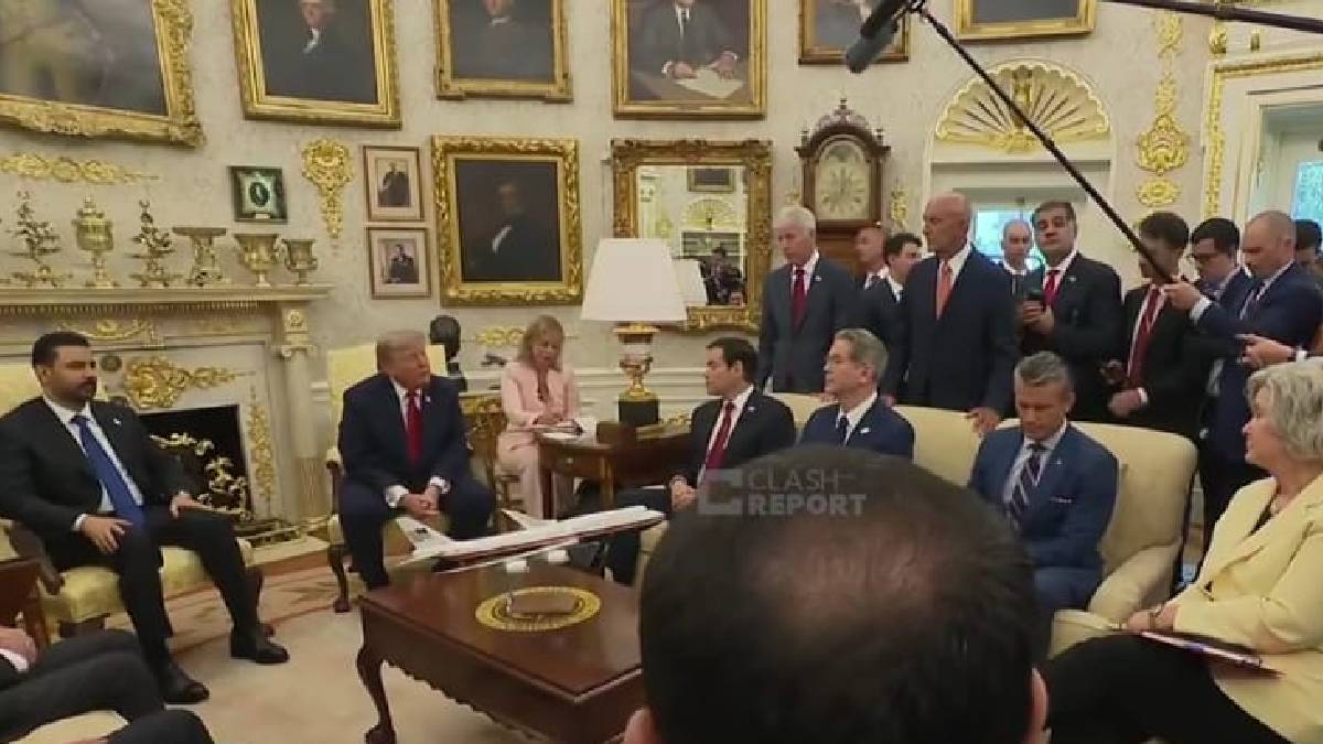 Trump confirming that U.S. troops will leave Iraq by September | Photo Credit: https://x.com/thetect0nic