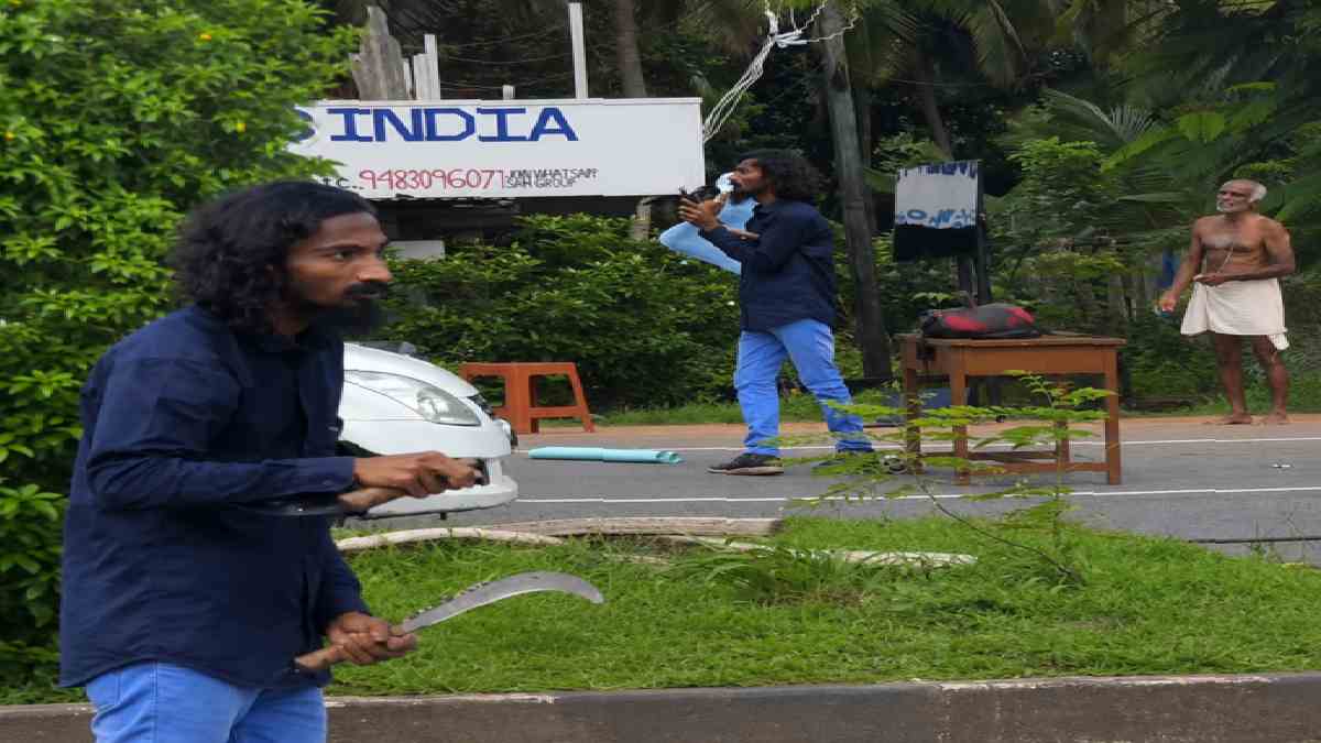 Man Arrested After Setting Up TV and Music System in Middle of Highway, Disrupting Traffic in Karnataka
