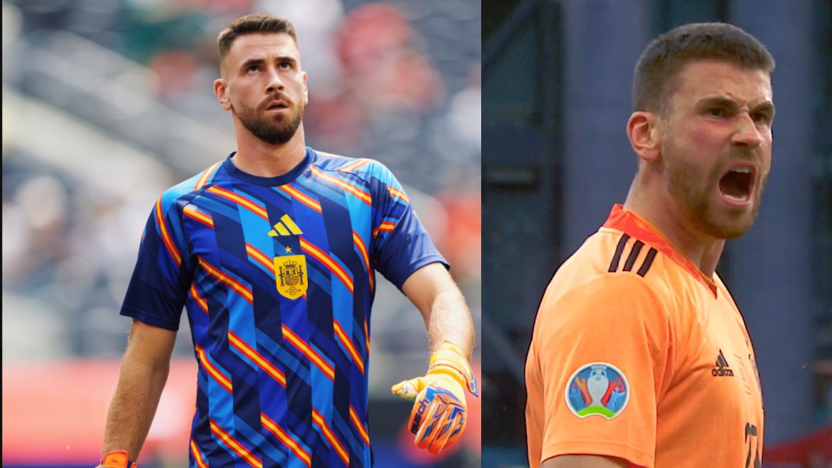 Unai Simón's Record-Breaking Clean Sheet Streak Ends | Photo Credit: https://x.com/SEFutbol