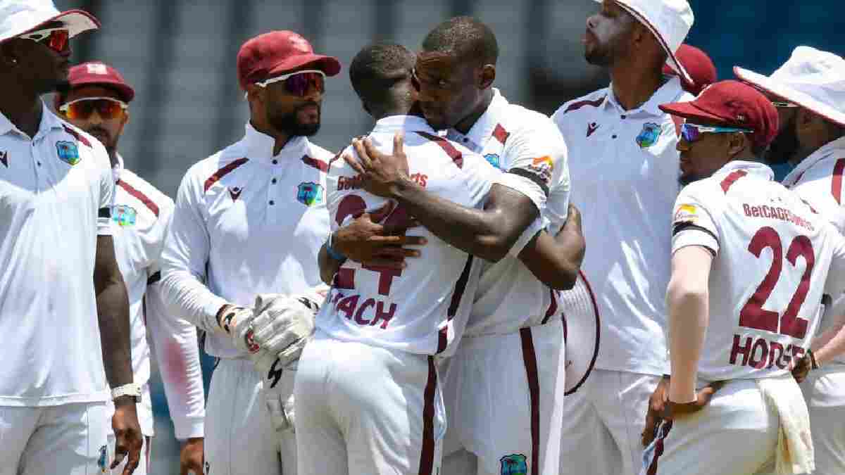 WI vs PAK 1st Test - ಬಾಬರ್ ಪಡೆಗೆ ಮುಖಭಂಗ; ಮೊದಲ ಟೆಸ್ಟ್ ಪಂದ್ಯದಲ್ಲಿ ಕ್ಯಾರಿಬಿಯನ್ ಪಡೆಗೆ ರೋಚಕ ಗೆಲುವು!!