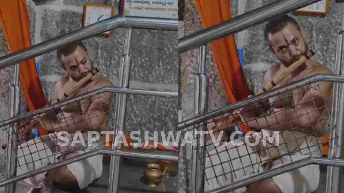 ಹಂಪಿಯ ಯಂತ್ರೋದ್ಧಾರಕ ದೇವಸ್ಥಾನ - ಅರ್ಚಕರ ಬಾಸುರಿ ನಾದದಲ್ಲಿ ತೇಲುವ ದಿವ್ಯ ಸಾನ್ನಿಧ್ಯ!!