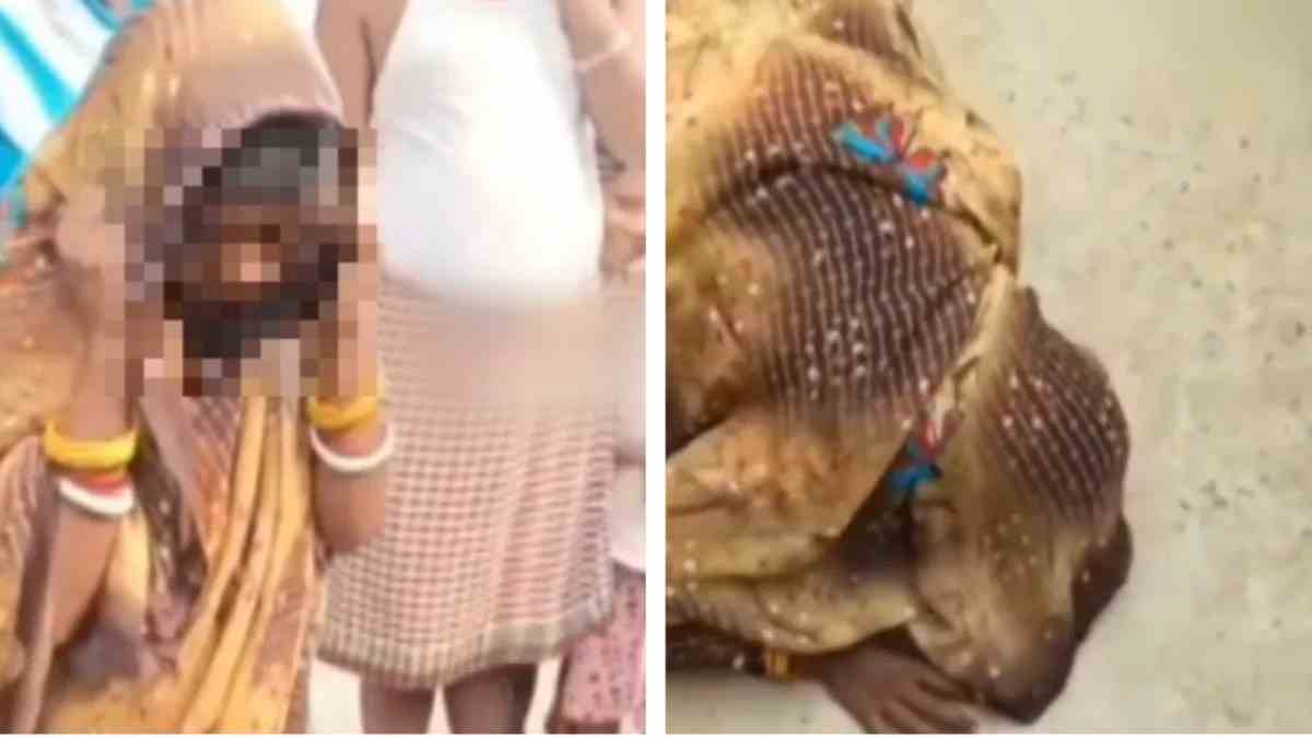 Woman Forced to Lick Spit After Rape Complaint, Police Investigating | Photo Credit: https://x.com/AnjaliKumari009