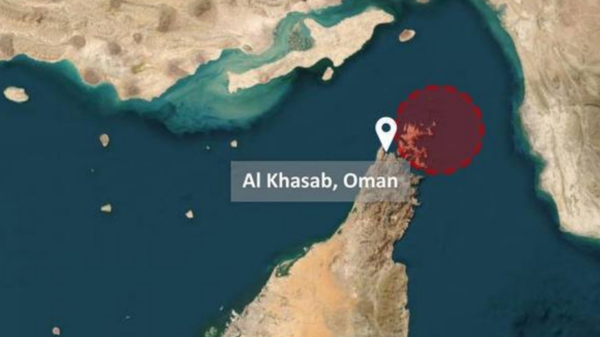 Cargo Vessel Struck by Projectile Near Strait of Hormuz | Photo Credit: x.com/Currentreport1