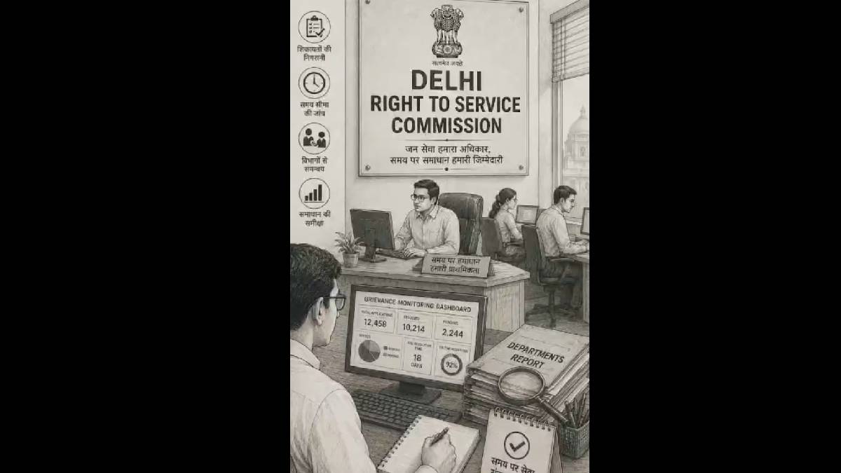 Delhi Right to Service Bill 2026 Brings Real-Time Tracking and Penalties for Delayed Public Services