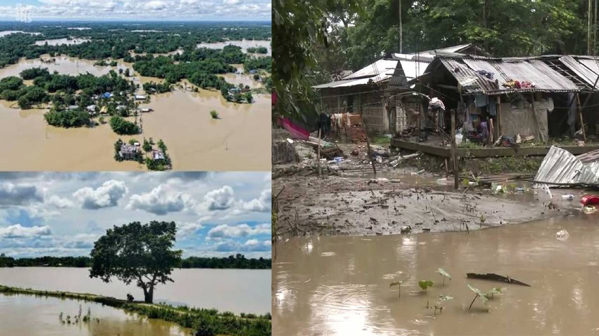 Assam Flood Death Toll Rises to 97, Over 1.68 Lakh People Still Affected Across 15 Districts