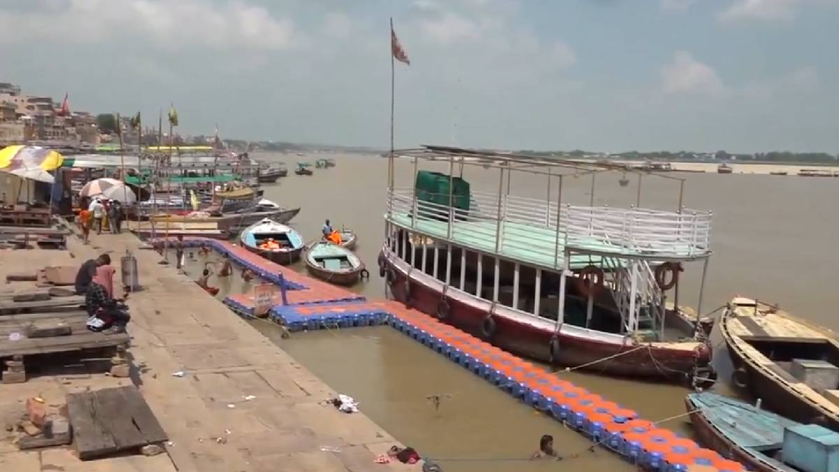 Ganga Water Level Rises in Prayagraj Amid Monsoon Flow