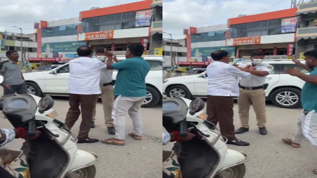 JDS Leader Manju Arrested in Bengaluru After Allegedly Assaulting Traffic Police Officer in Gottigere
