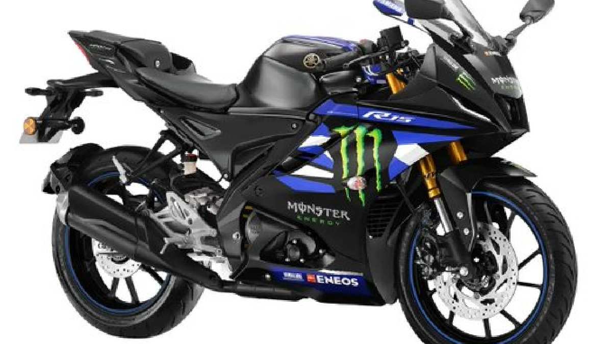 Yamaha R15 MT15 MotoGP Edition Bikes | Photo Credit: https://x.com/AckoDrive