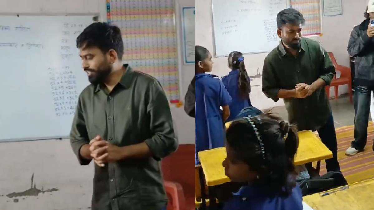 Abhijeet Dipke’s School Visit Sparks Row: Questions Raised Over Classroom Disruption