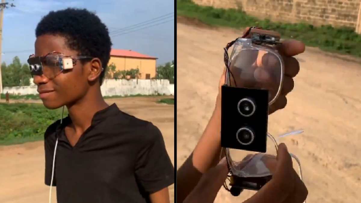 Young Nigerian Builds AI Glasses That Help Blind People Navigate