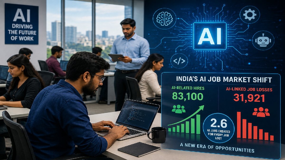 India Adds More AI Jobs Than It Loses as Artificial Intelligence Reshapes Workforce: Nomura Report