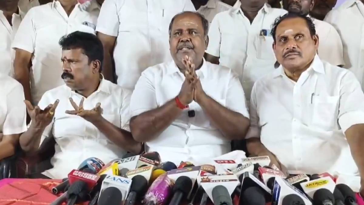 “TVK Ministers Know Only Reels, Not Real Life”: AIADMK’s RB Udhayakumar Takes Dig at Vijay’s Party