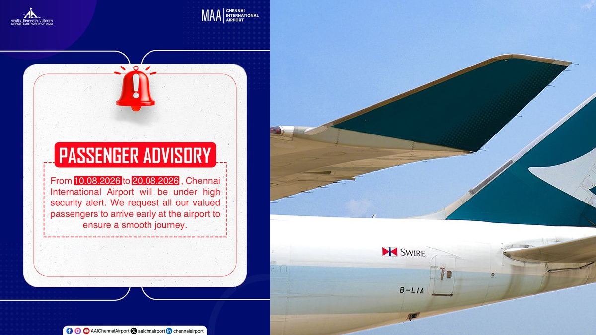 Flying from Chennai? Reach Early as Airport Goes on High Security Alert Till August 20