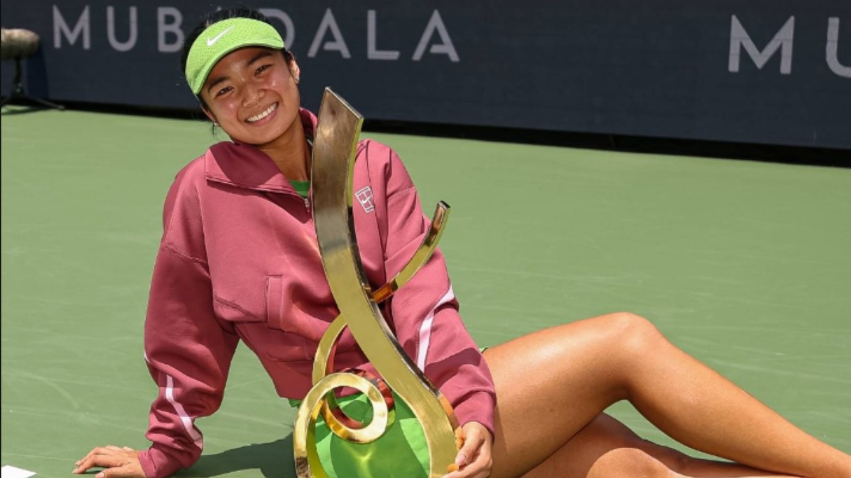 Alexandra Eala Wins Historic DC Open WTA Title | Photo Credit: x.com/tntsports