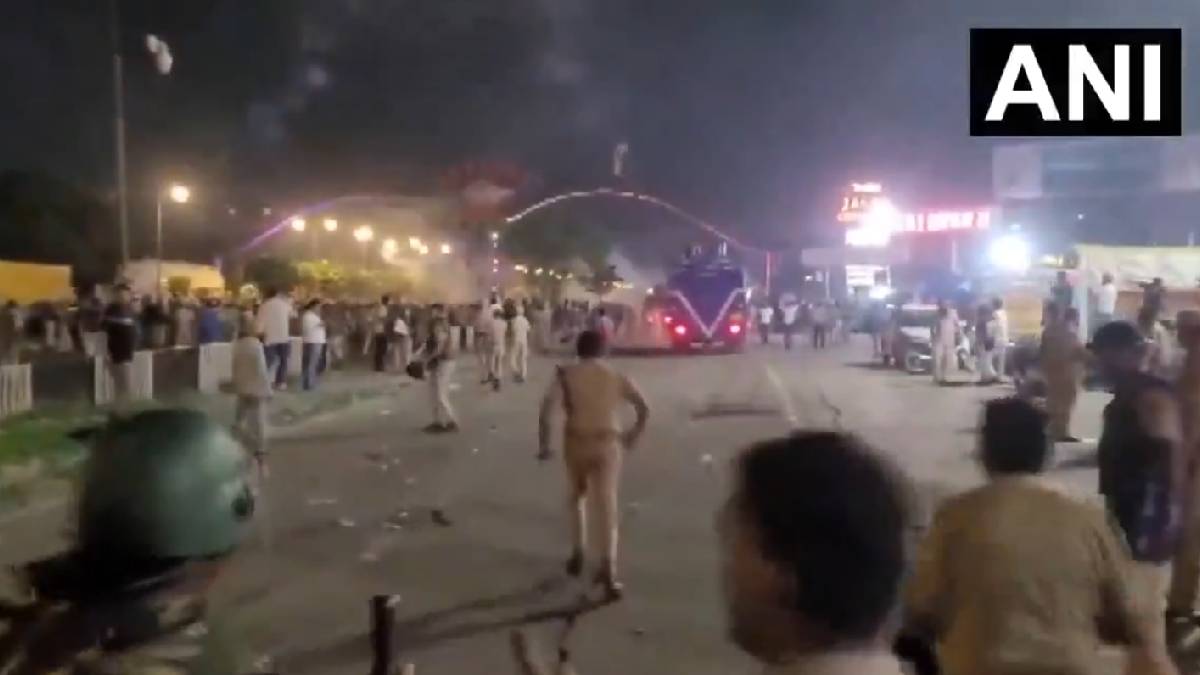 Tensions Flare in Ambala as Sikh Protesters Clash With Police on NH-44 Over Demand to Arrest Gursimran Singh Mand