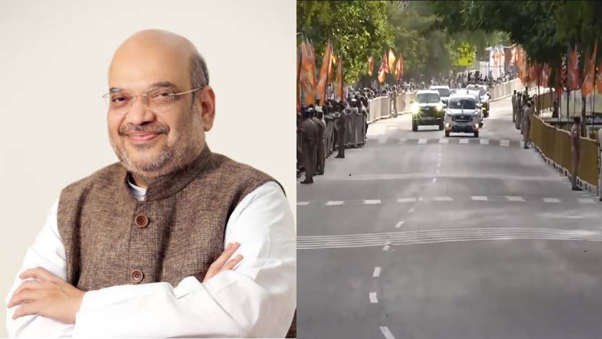 Tamil Nadu: Amit Shah Visits Sri Ramana Maharshi Ashram in Tiruvannamalai