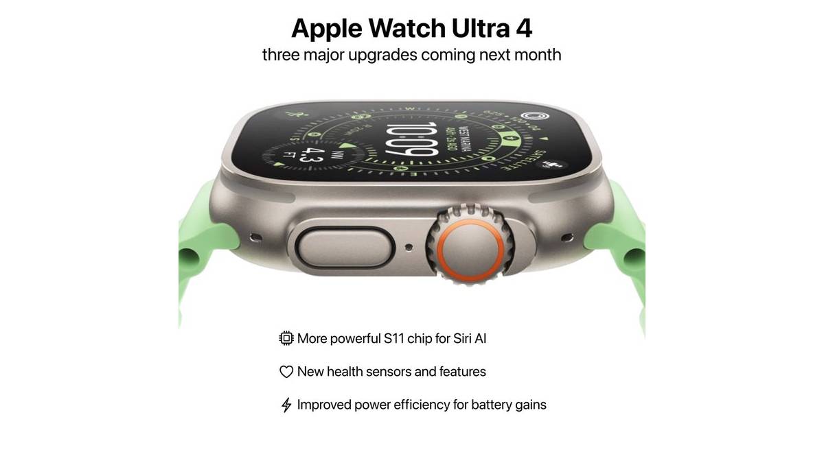 Apple Watch Ultra 4 Leaks Hint at S11 Chip, Upgraded Health Sensors, and Improved AI Performance