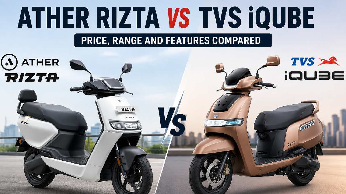 Ather Rizta vs TVS iQube: Which Electric Scooter Offers More For Your Money