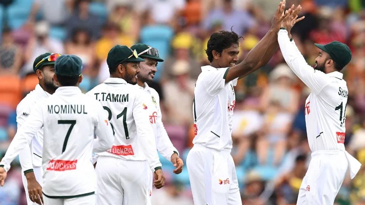 Hasan Mahmud’s six-wicket haul puts Bangladesh on top as Australia bowled out for 198 in Darwin Test
