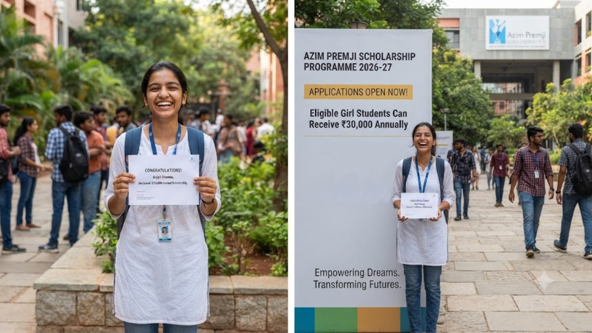 Azim Premji Scholarship 2026-27 Applications Open: Eligible Girl Students Can Receive ₹30,000 Annually