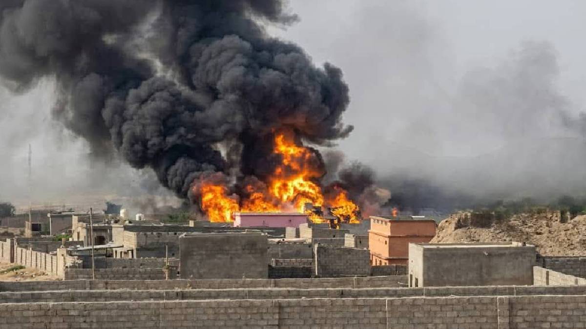 BALOCH FREEDOM FIGHTERS ON FIRE: Pakistani Military Vehicles Hit by Powerful IED Blast Near Turbat
