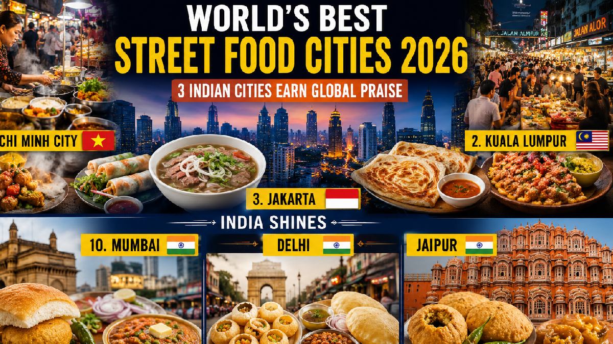 World's best street food cities featuring India in 2026 | Photo Credit: Ai generated
