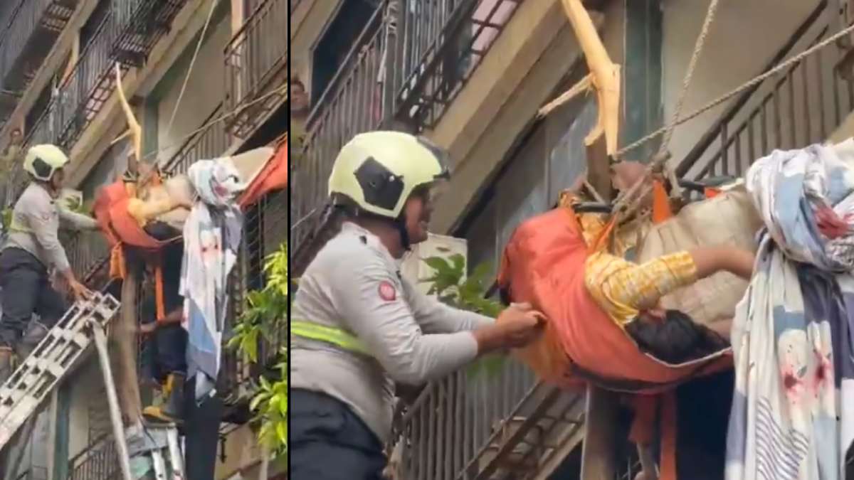 ಮುಂಬೈನಲ್ಲಿ ಆಘಾತಕಾರಿ ಘಟನೆ - 10ನೇ ಮಹಡಿಯಿಂದ ಬಿದ್ದ ಮಹಿಳೆಯ ಜೀವ ಉಳಿಸಿದ ಮರದ ಕೊಂಬೆಗಳು!!