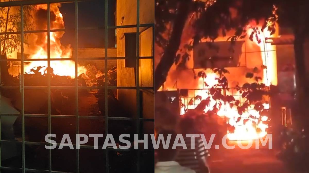 Over 100 EV Bikes Gutted in Fire at Parking Lot in Bengaluru’s