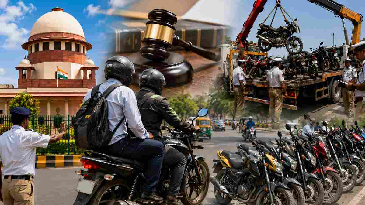 ಕರ್ನಾಟಕದಲ್ಲಿ ಬೈಕ್ ಟ್ಯಾಕ್ಸಿ ಸೇವೆಗೆ ಬ್ರೇಕ್ | Photo Credit: AI