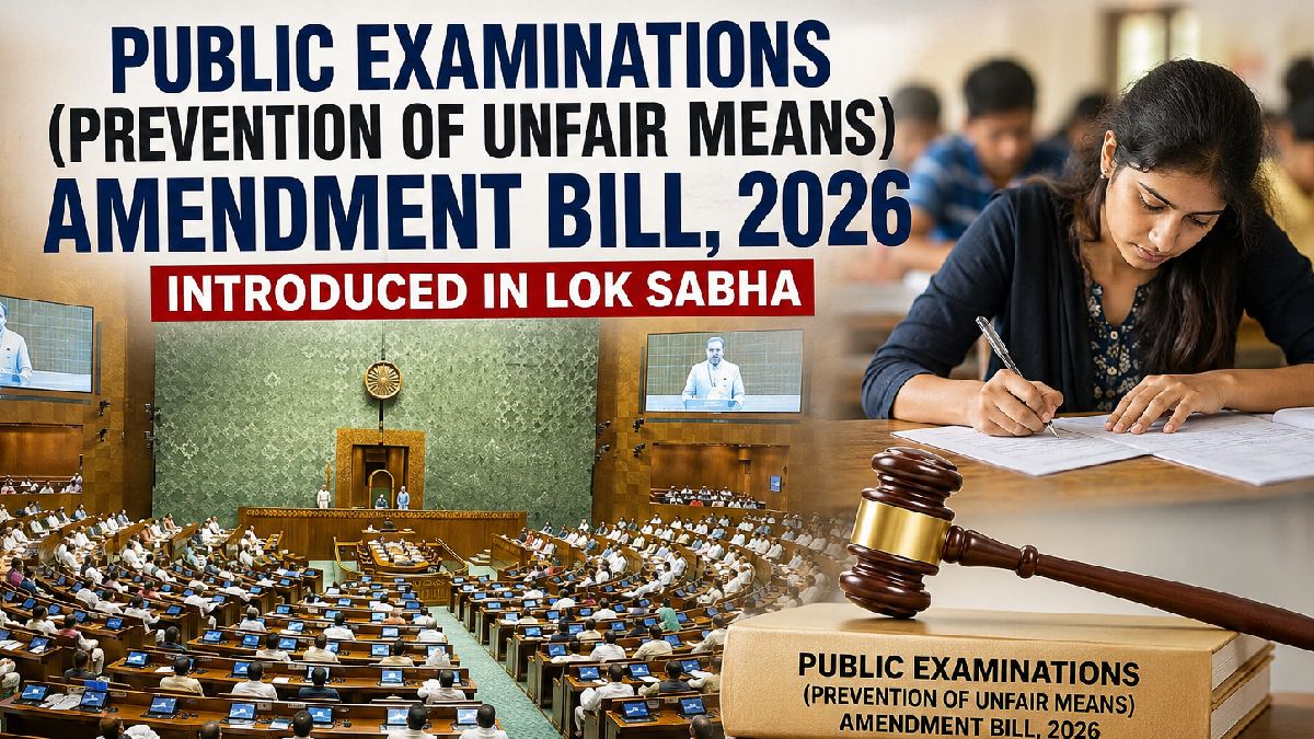 Lok Sabha discusses Public Examinations Amendment Bill | Photo Credit: Ai generated